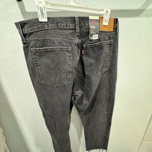 Levi's Charcoal Wedgie Straight Denim